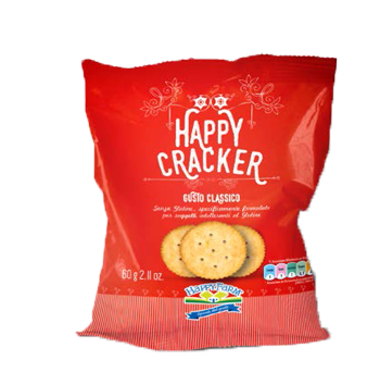 HAPPY FARM - Smile Big Alla Nocciola - Biscotti monoporzione 75 g