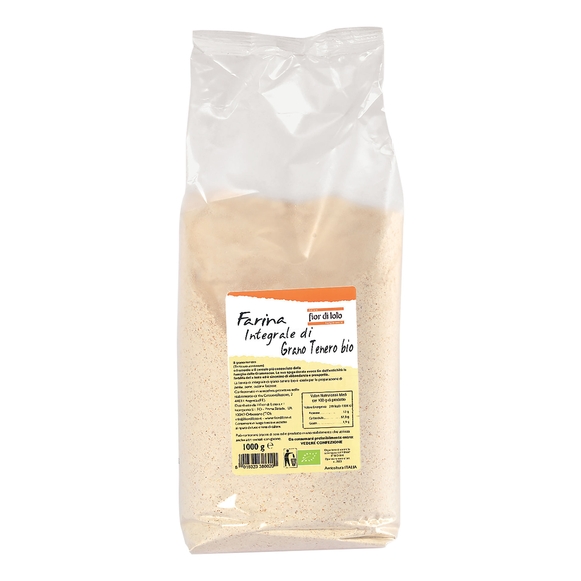 Crusca di Grano Tenero - Fior di Loto - 300 g