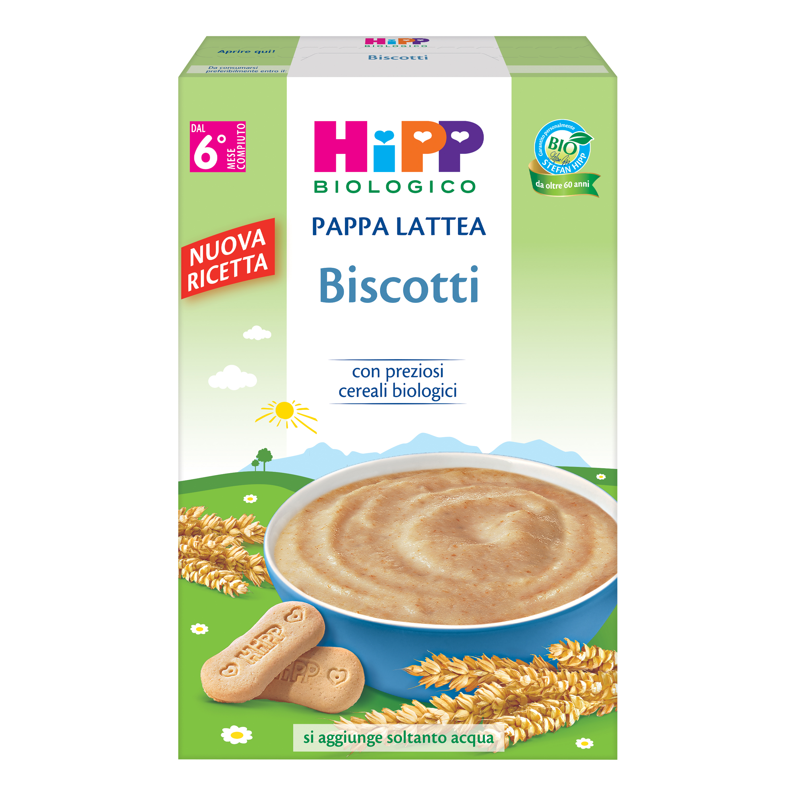 Pappa neonati Hipp bio pastina sabbiolina 320 g