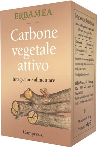 Vendita Carbone vegetale 50 compresse On Line