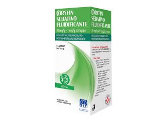 Coryfin sedativo fluidificante 20 mg/g + 1 mg/g sciroppo