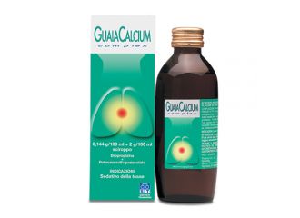 Guaiacalcium complex 0,144 g/100 ml + 2 g/100 ml sciroppo