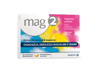 Mag2 2,25 g compresse effervescenti