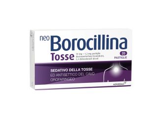 Neo borocillina tosse 10 mg + 1,2 mg pastiglie