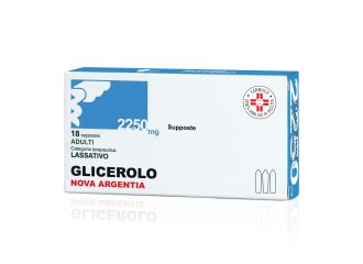 Glicerolo nova argentia supposte