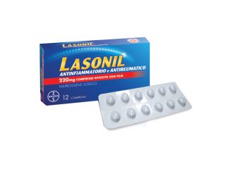 Lasonil antinfiammatorio e antireumatico 220 mg compresse rivestite con film