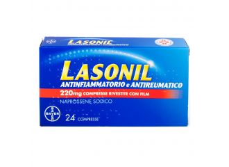 Lasonil antinfiammatorio e antireumatico 220 mg compresse rivestite con film