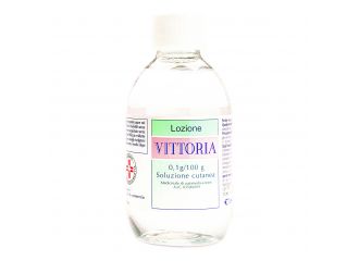 Lozione vittoria 0,1g/100g soluzione cutanea