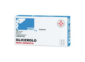 Glicerolo eg adulti 2250 mg supposte