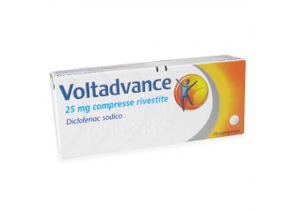 Voltadvance 25 mg  10 compresse