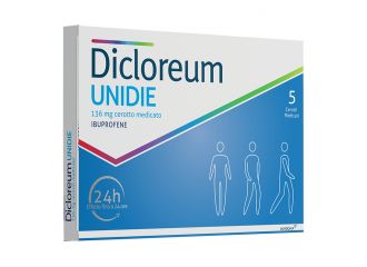 Dicloreum unidie 136 mg cerotto medicato