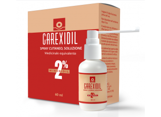 Carexidil 2% spray cutaneo, soluzione