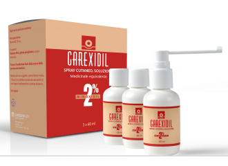 Carexidil 2% spray cutaneo, soluzione