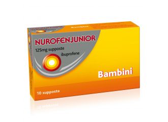 Nurofenjunior 125 mg supposte bambini