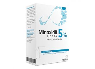 Minoxidil biorga 5% soluzione cutanea