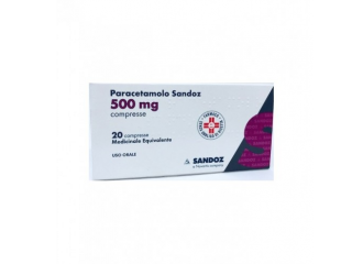 Paracetamolo sandoz compresse