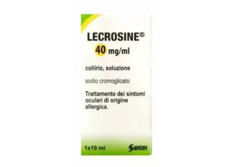 Lecrosine 40 mg/ml collirio, soluzione