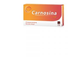 Carnosina 500 30 compresse 18,9 g