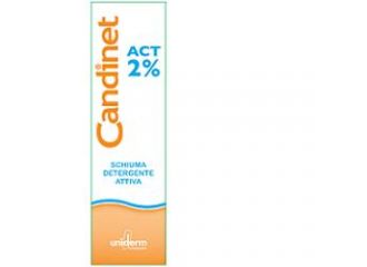 Candinet act 2% schiuma detergente attiva 150 ml