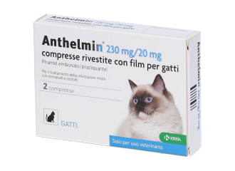 Anthelmin*2cpr 230+20mg gatto