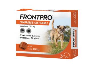 Frontpro*3cpr 4-10kg 28,3mg