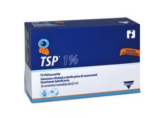 Tsp 1% soluzione oftalmica umettante lubrificante 30 flaconcini monodose 0,5 ml