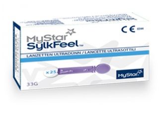 Lancette pungidito mystar sylkfeel lancets 50 pezzi 33 gauge