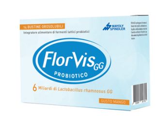 Florvis gg 14 bustine orosolubili gusto mango