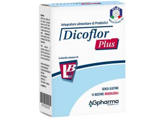 Dicoflor plus 14 bustine orosolubili da 1 g neutro