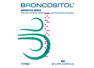 Broncositol soluzione sterile da nebulizzare per somministrazione aerosolica 10 fiale 3 ml