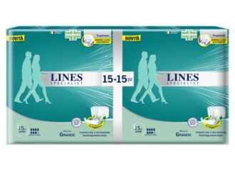 Pannolone a mutanda lines specialist super large 30 pezzi