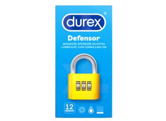 Profilattico durex defensor 12 pezzi