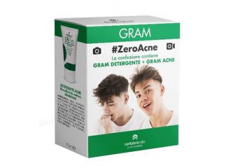 Gram zeroacne 1 gram detergente 50 ml + 1 gram acne 50 ml