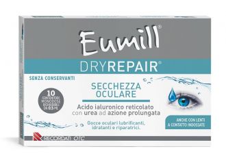 Eumill dryrepair gocce oculari 10 pezzi da 0,5 ml