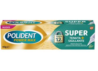 Polident super tenuta + sigillante menta delicata adesivo protesi dentale 40 g