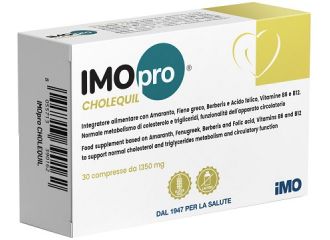 Imopro cholequil 30 compresse 1,35 g