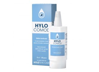 Hylo-comod gocce oculari ialuronato di sodio 0,1%  flaconcino 10 ml