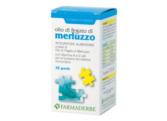 Olio di fegato di merluzzo 70 perle