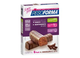 Pesoforma barretta cioccolato latte 12 x 31 g