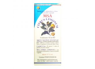 Msa citrus limonum 50 ml