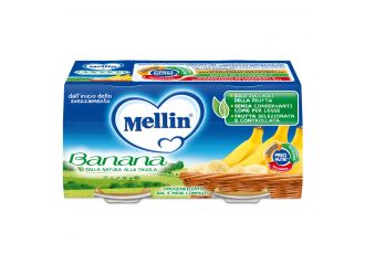 Mellin omogeneizzato banana 100 g 2 pezzi