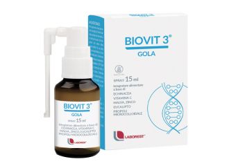 Biovit 3 gola 1 fiala 15 ml spray