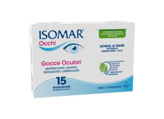 Isomar occhi gocce oculari all'acido ialuronico 0,20% 15 flaconcini