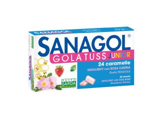 Sanagol gola tuss junior fragola 24 caramelle