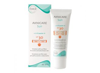 Crema protettiva solare per pelle acneica spf 30 tubetto 50 ml