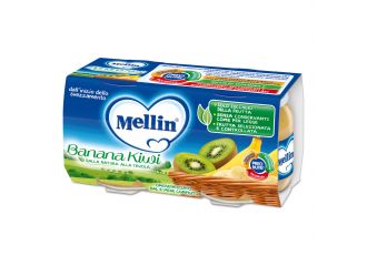 Mellin omogeneizzato banana kiwi 100 g 2 pezzi