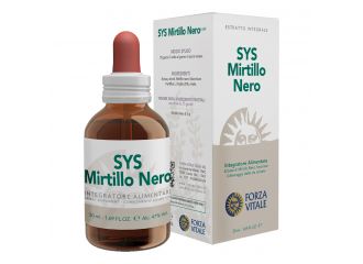 Sys mirtillo nero gocce 50 ml