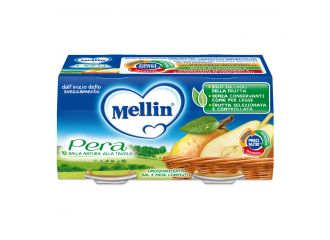 Mellin omogeneizzato pera 100 g 2 pezzi