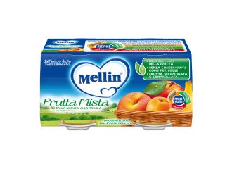 Mellin omogeneizzato frutta mista 100 g 2 pezzi