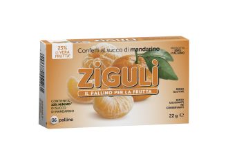 Ziguli mandarino 36 palline 22 g